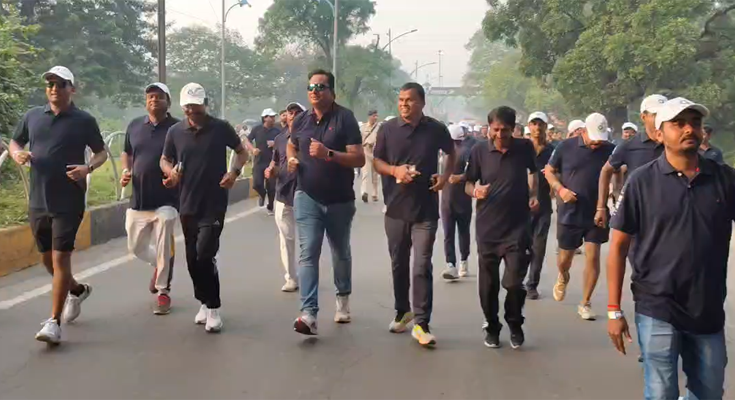 500+ Step Up for Zero Hunger: ESL Steel’s #RunForZeroHunger Walkathon in Bokaro
