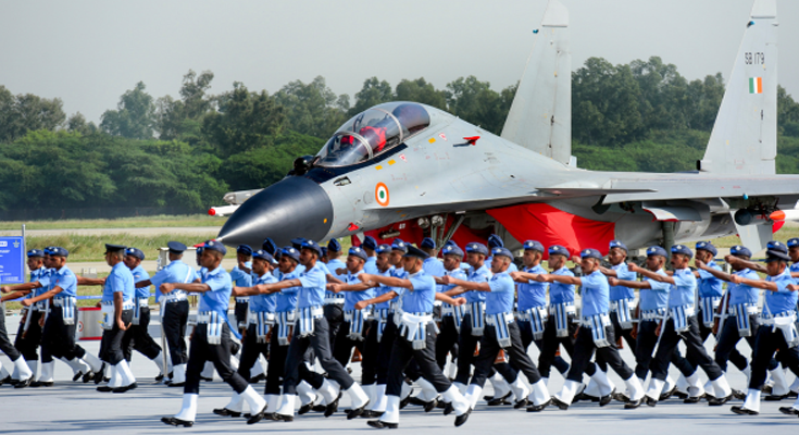 IAF Marks 94th Anniversary With Grand Parade and Air Show