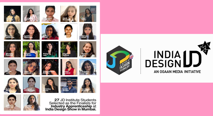 27 JD Institute Students Selected for Industry Apprenticeship at India Design Show