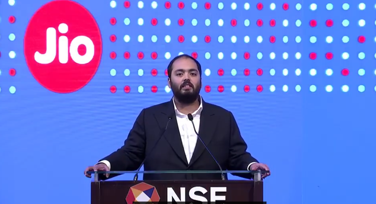 Jio Platforms IPO Creates History: Shares List at 21% Premium; Anant Ambani Attends Landmark Ceremony