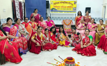 Navratri पर Mithila Mahila Samiti ने  सांस्कृतिक प्रस्तुतियों के साथ की मां Durga की आराधना
