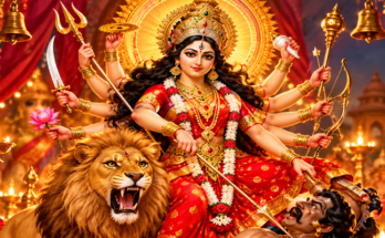 Navratri: Maa Durga Welcomed with Prayers and Devotion