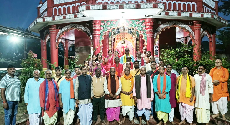 ‘Har-Har Mahadev’ (‘हर-हर महादेव’) के जयकारों से गूंजा मिथिला (Mithila) काली मंदिर, 59 सदस्यीय दल सुल्तानगंज रवाना