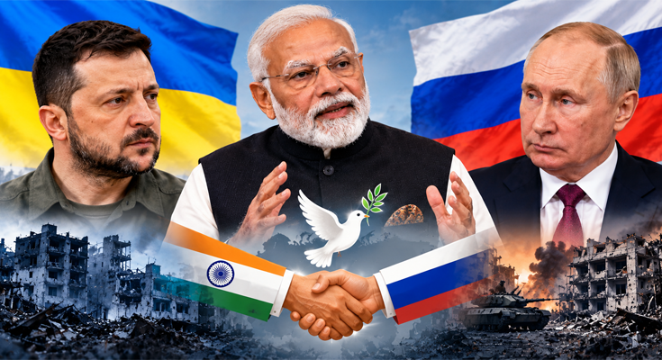 Russia, Ukraine Welcome India’s Three-Part Truce Plan to End War