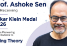 Professor Ashoke Sen Becomes 1st Indian to Receive Oskar Klein Medal