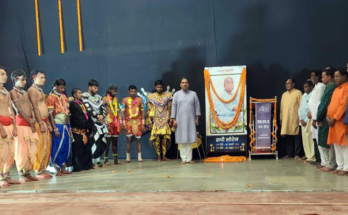 Rupi Soren व फिल्म अभिनेता Nana Pateker को SNA Chhau Kendra में दी गयी श्रद्धांजलि