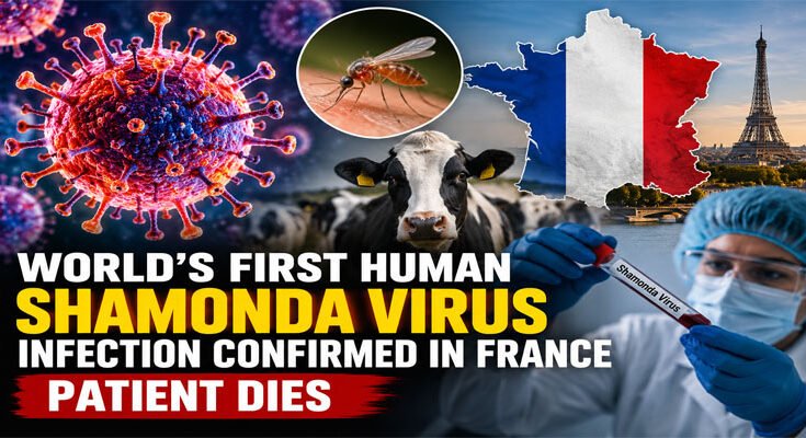 France में दुनिया में पहली बार इंसान में मिला Shamonda Virus (शमोंडा वायरस) का संक्रमण, मरीज की मौत