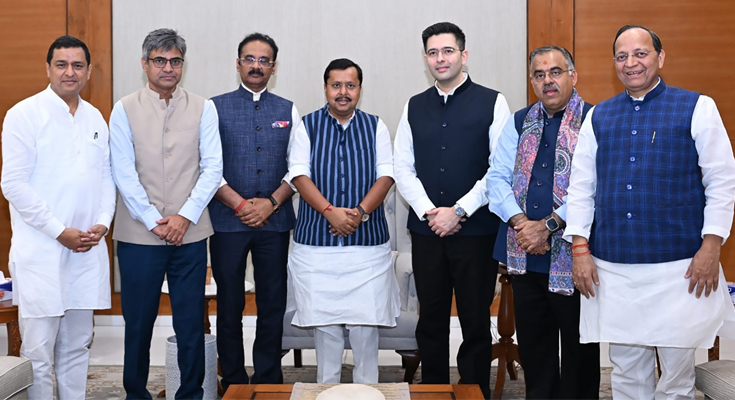 7 AAP MPs Merge with BJP in Rajya Sabha, Party Strength Rises to 113