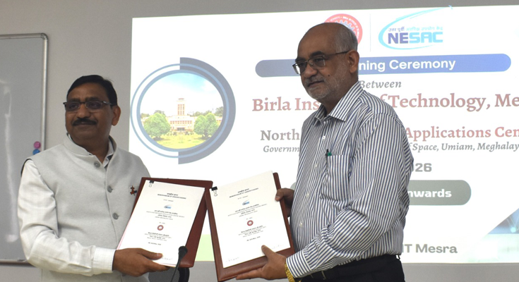 BIT Mesra Expands Research Network With NESAC in GeoAI, GIS and Space Technology