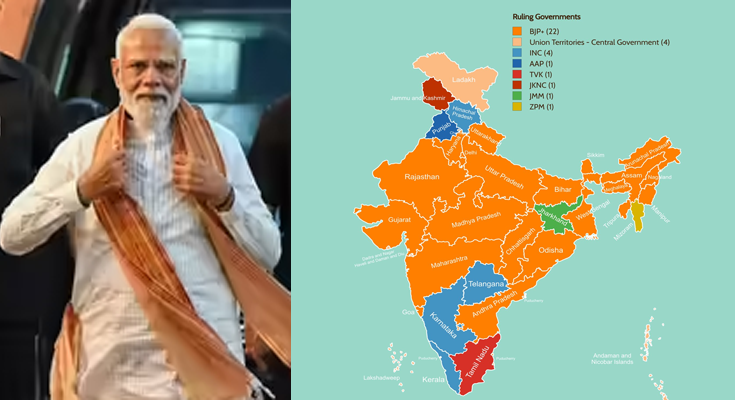 PM Modi Hails ‘Historic’ Bengal Win; Vijay Wave Sweeps Tamil Nadu, BJP Retains Assam