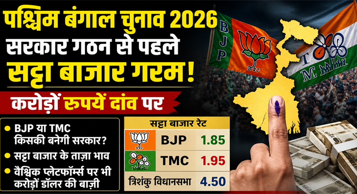 सरकार गठन से पहले West Bengal में Betting Market (सट्टा बाजार) गरम, करोड़ों-डॉलर की बाज़ी