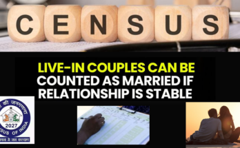Census Kicks Off Today; Live-in Couples to Be Counted as Married