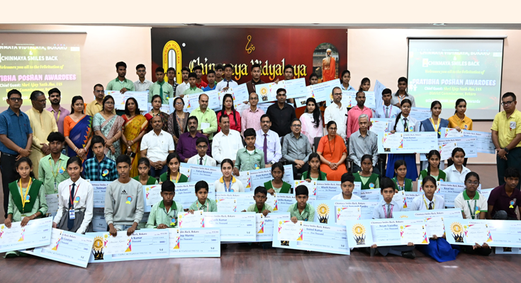 Chinmaya Smiles Back Distributes ₹8.76 Lakh Scholarships to 50 Students in Bokaro