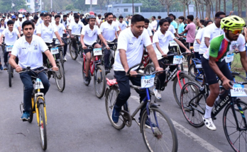 600+ Cyclists Hit Bokaro Streets: BSL’s Cyclothon 2026 Sparks Fitness Wave