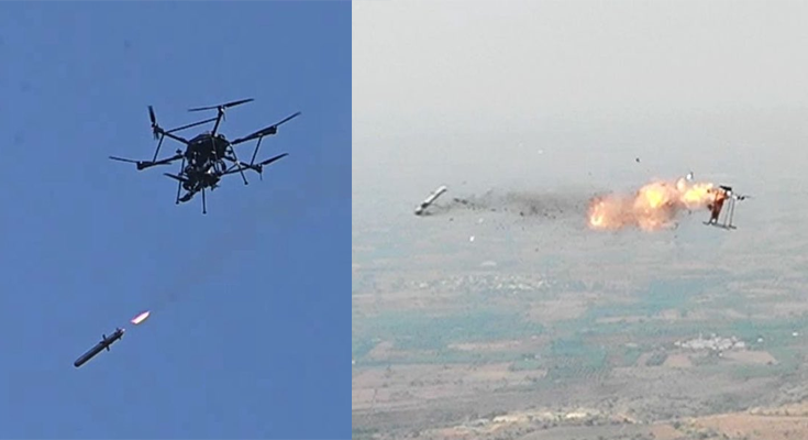India Boosts Drone Warfare Capability With Successful ULPGM-V3 Missile Test