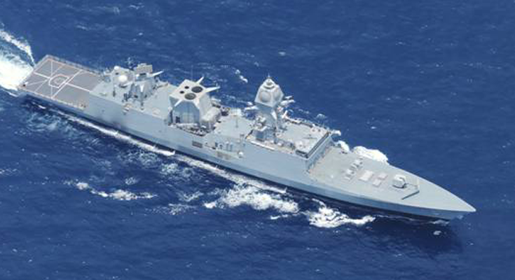 INS Taragiri Commissioned: Made-in-India Stealth Warship Joins Indian Navy Fleet in Visakhapatnam