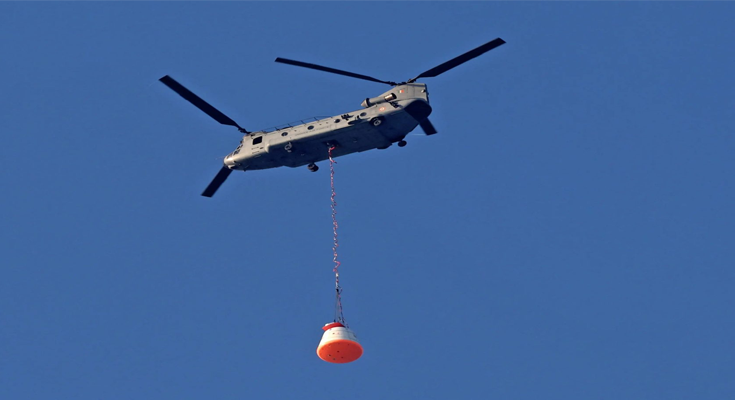 ISRO Clears Key Safety Milestone with 2nd Air Drop Test for Gaganyaan Mission