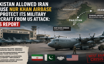 CBS Report Claims Pakistan Allowed Iran to Use Nur Khan Airbase to Shield Military Aircraft from US Strikes