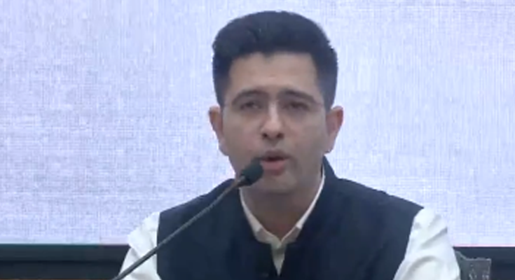 Big Blow to AAP: Raghav Chadha, Majority RS MPs Merge with BJP