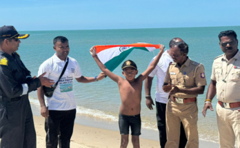 Ranchi Boy Sets World Record, Becomes Youngest to Swim Across Palk Strait