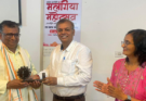 Maithili Theatre Artist Sunil Mohan Thakur Felicitated at Global Malangiya Festival