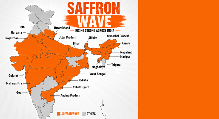 Eastern India में तेज़ हुआ भगवा प्रभाव (Saffron Wave), Foreign Media की बढ़ी बेचैनी