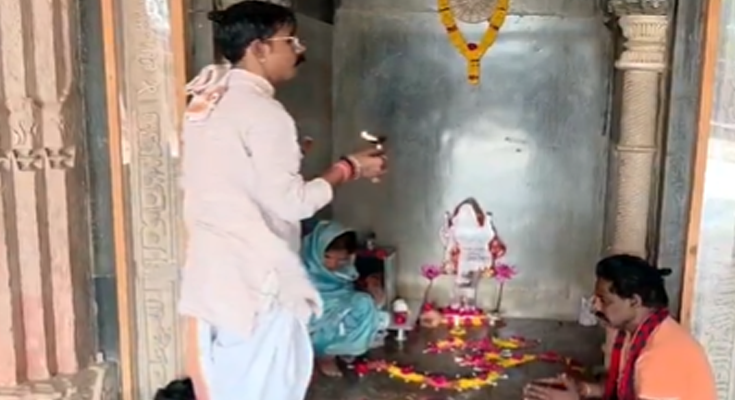 Bhojshala के गर्भगृह (Sanctum) में पहली बार सरस्वती प्रतिमा स्थापित; गैर-हिंदुओं (Non-Hindus) के प्रवेश पर रोक