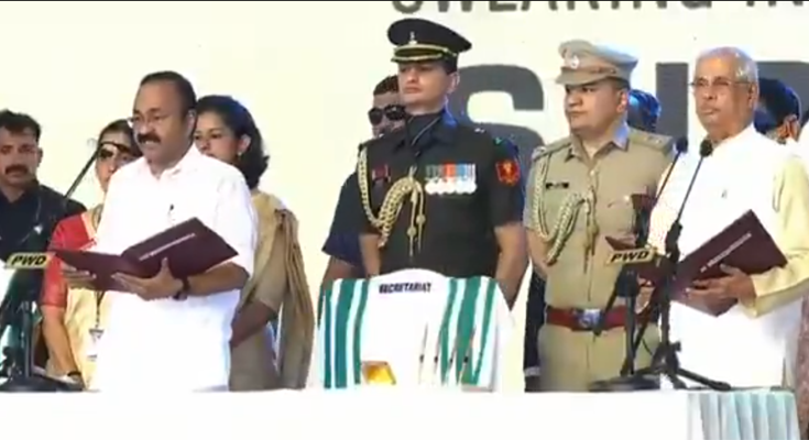 V.D. Satheesan Sworn In as Kerala CM, Ending Decade-Long Left Rule