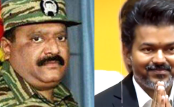 Vijay Pays Tribute to Banned LTTE Chief Prabhakaran