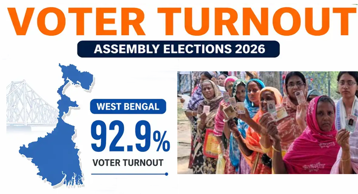 History Created in West Bengal: Record 92.47% Voter Turnout in 2026 Assembly Polls